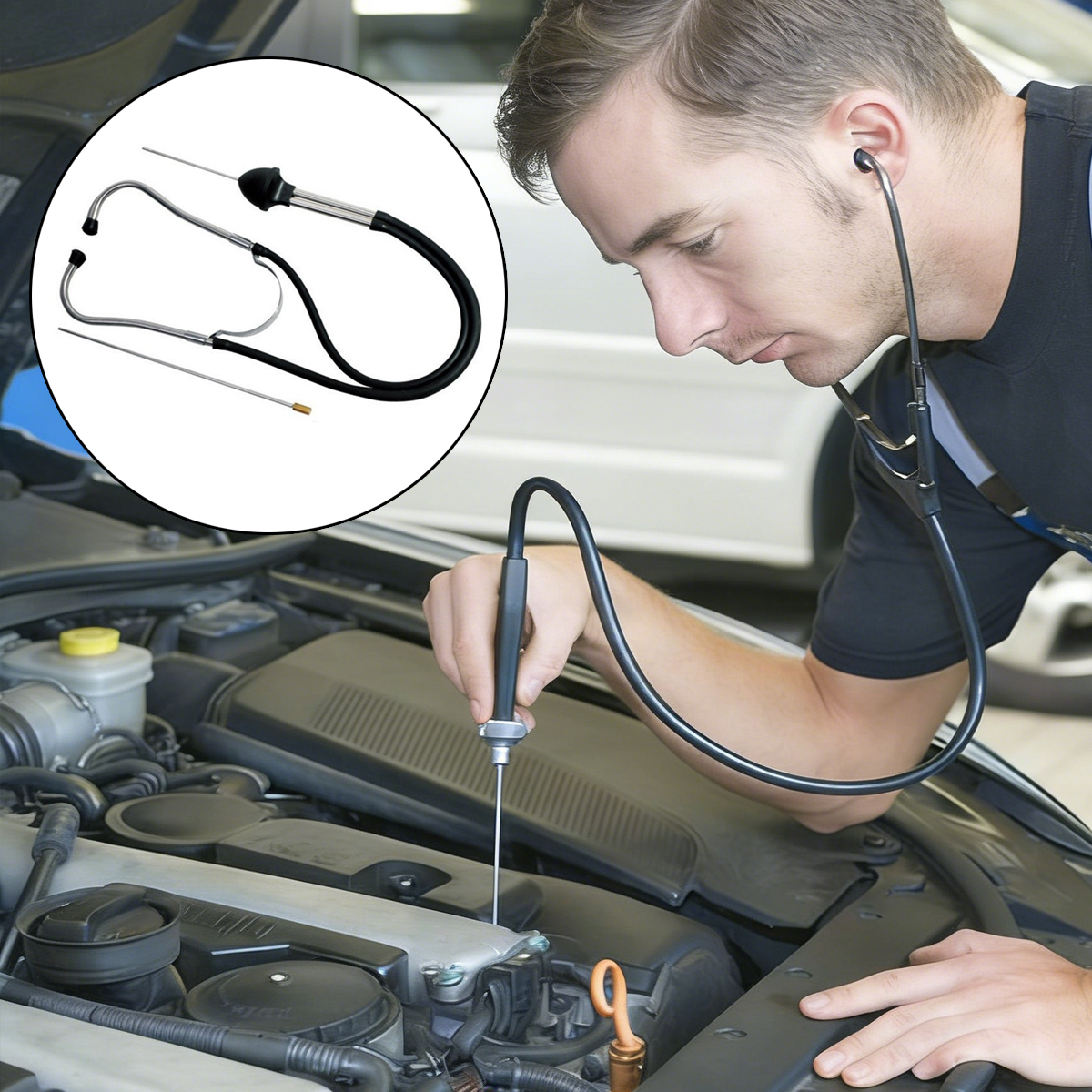 Special Workshop Tools - Automotive Stethoscope Mechanical Car Cylinder Tools