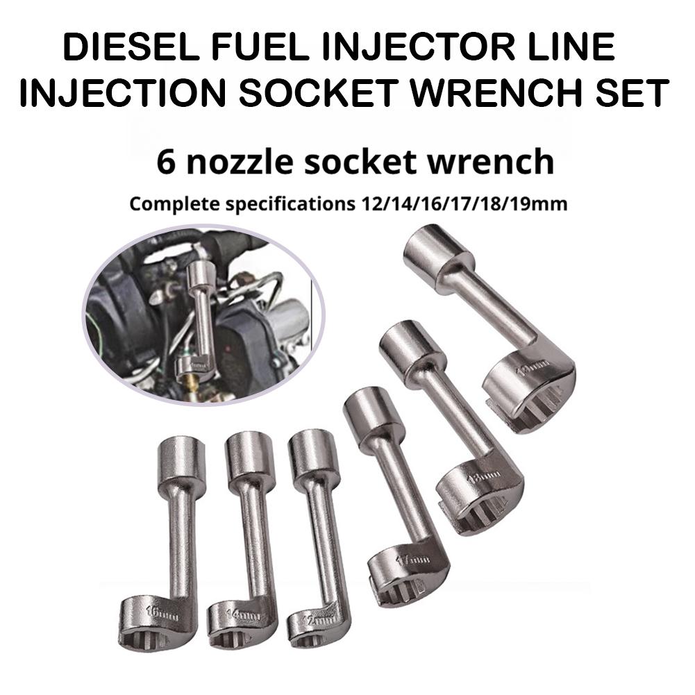 Special Workshop Tools - 12/14/16/17/18/19mm Diesel Fuel Injector Line Injection