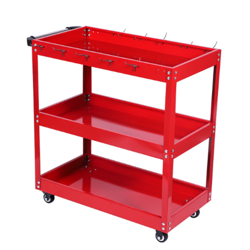 3 Tier Rolling Tool Cart Heavy - مراجعة Workshop Tools Trolley وسعره