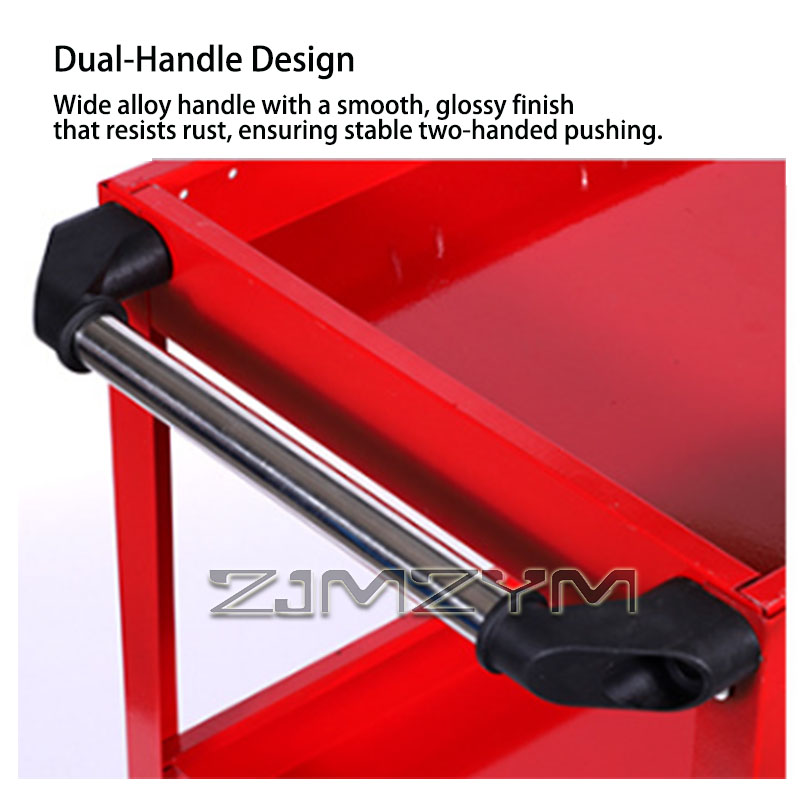 3 Tier Rolling Tool Cart Heavy - مراجعة Workshop Tools Trolley وسعره