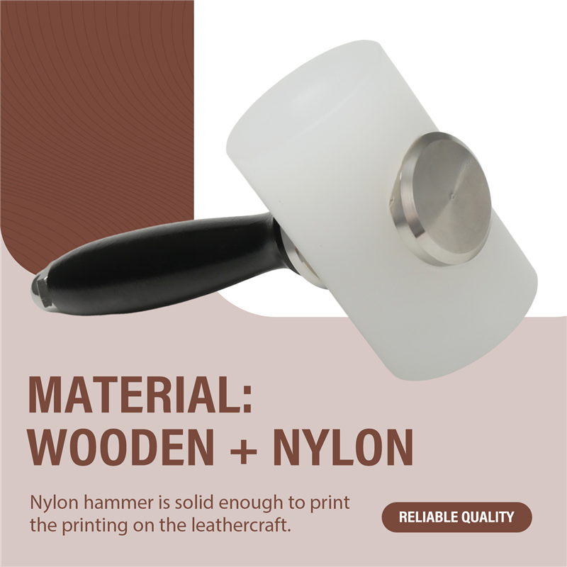 AT63-Leather For Leathercraft  - مراجعة Mallet Wood Carving وسعره