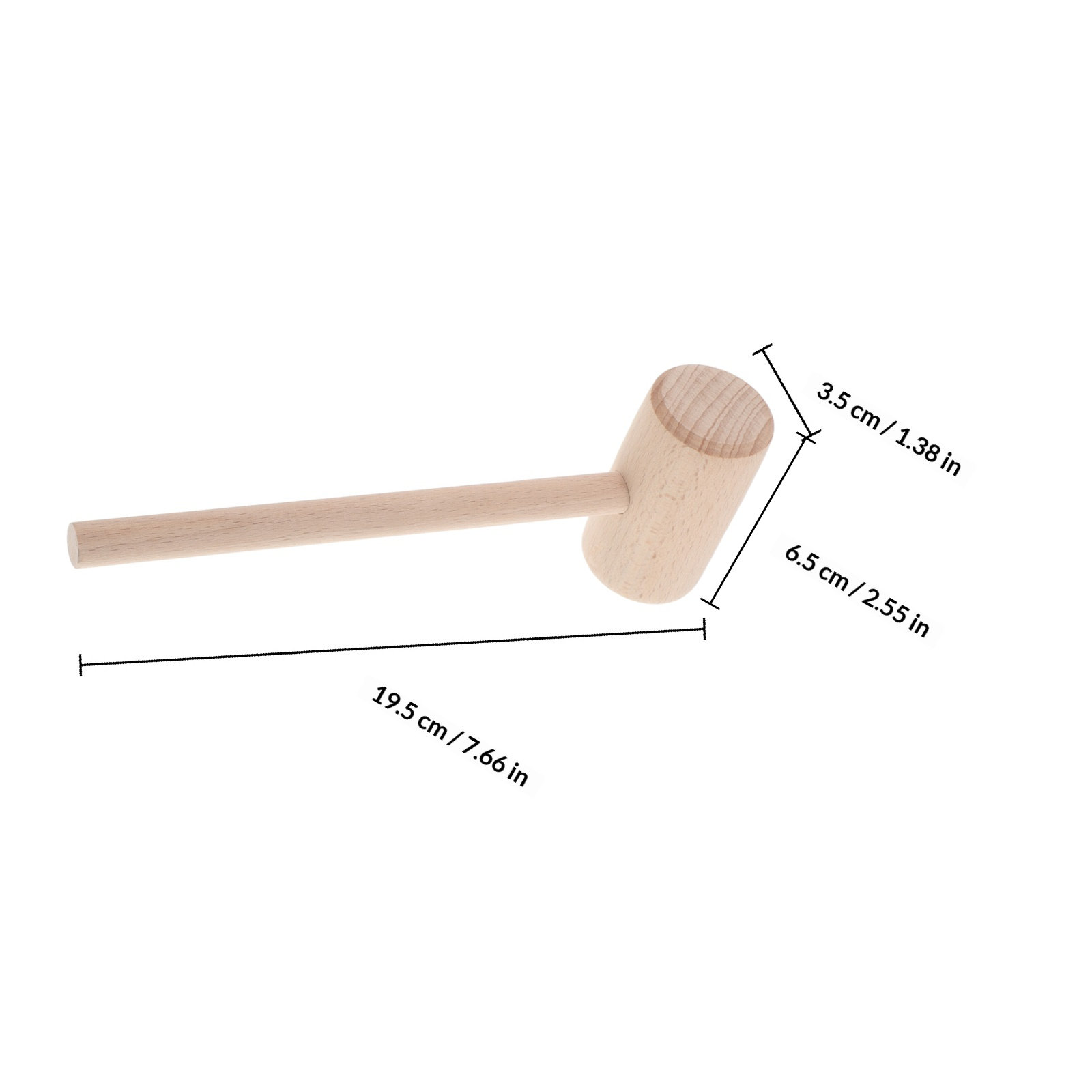 DIY Wooden Hammer for Crafts W - مراجعة Mallet Wood Carving وسعره