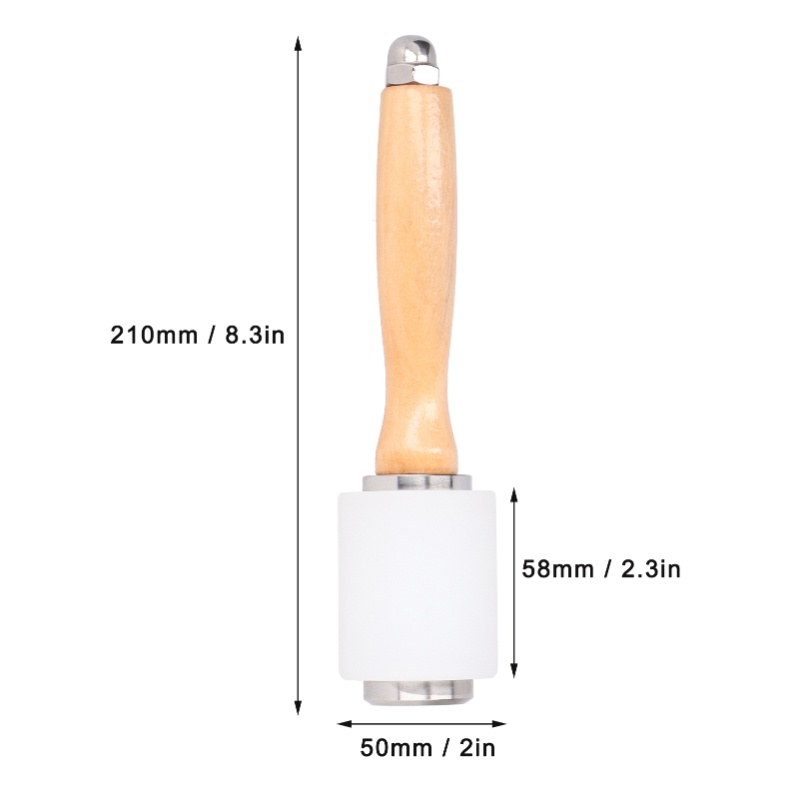 Leather Carving Hammer Nylon D - مراجعة Mallet Wood Carving وسعره