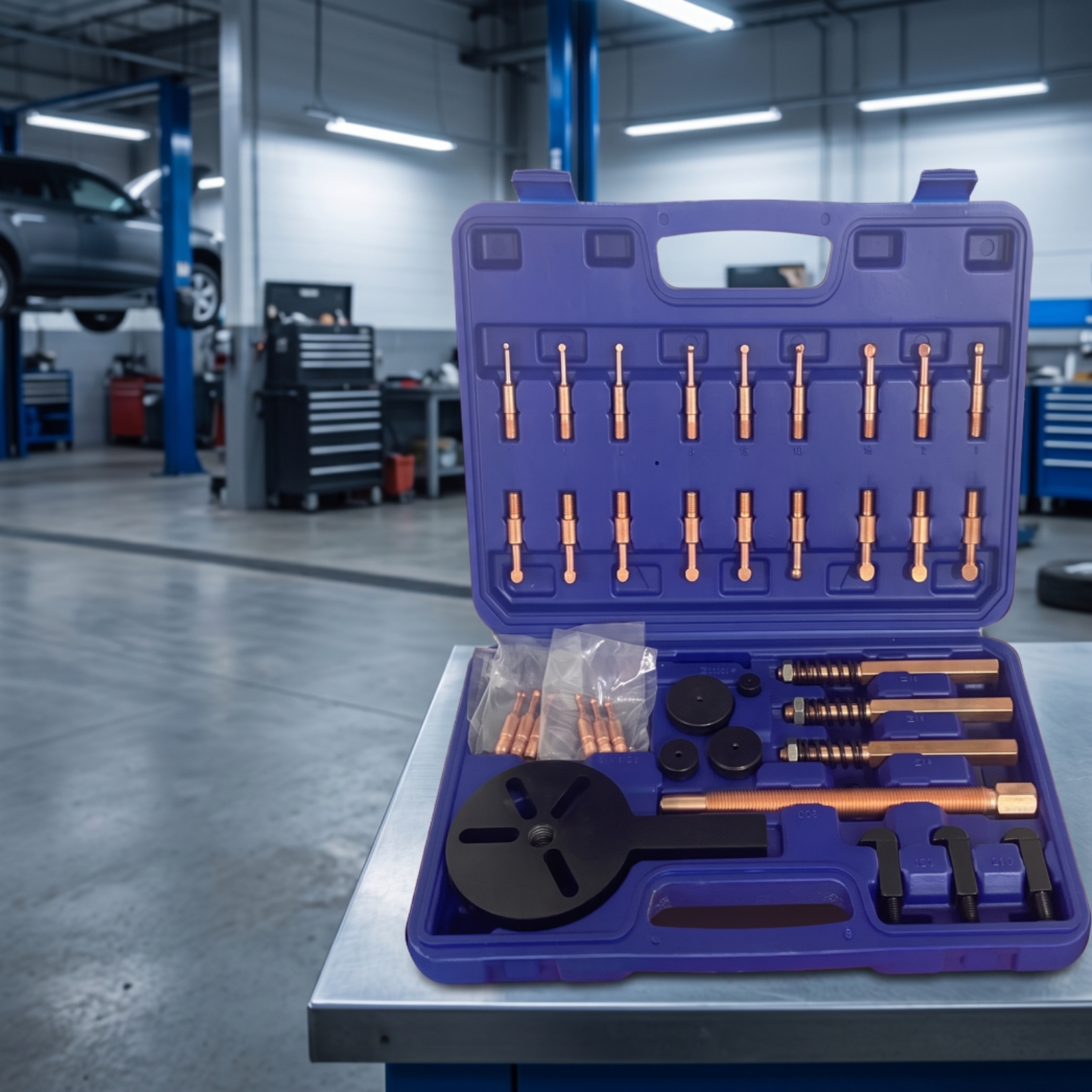 Bearing Puller Kit with Case O - مراجعة Tools For Garage وسعره