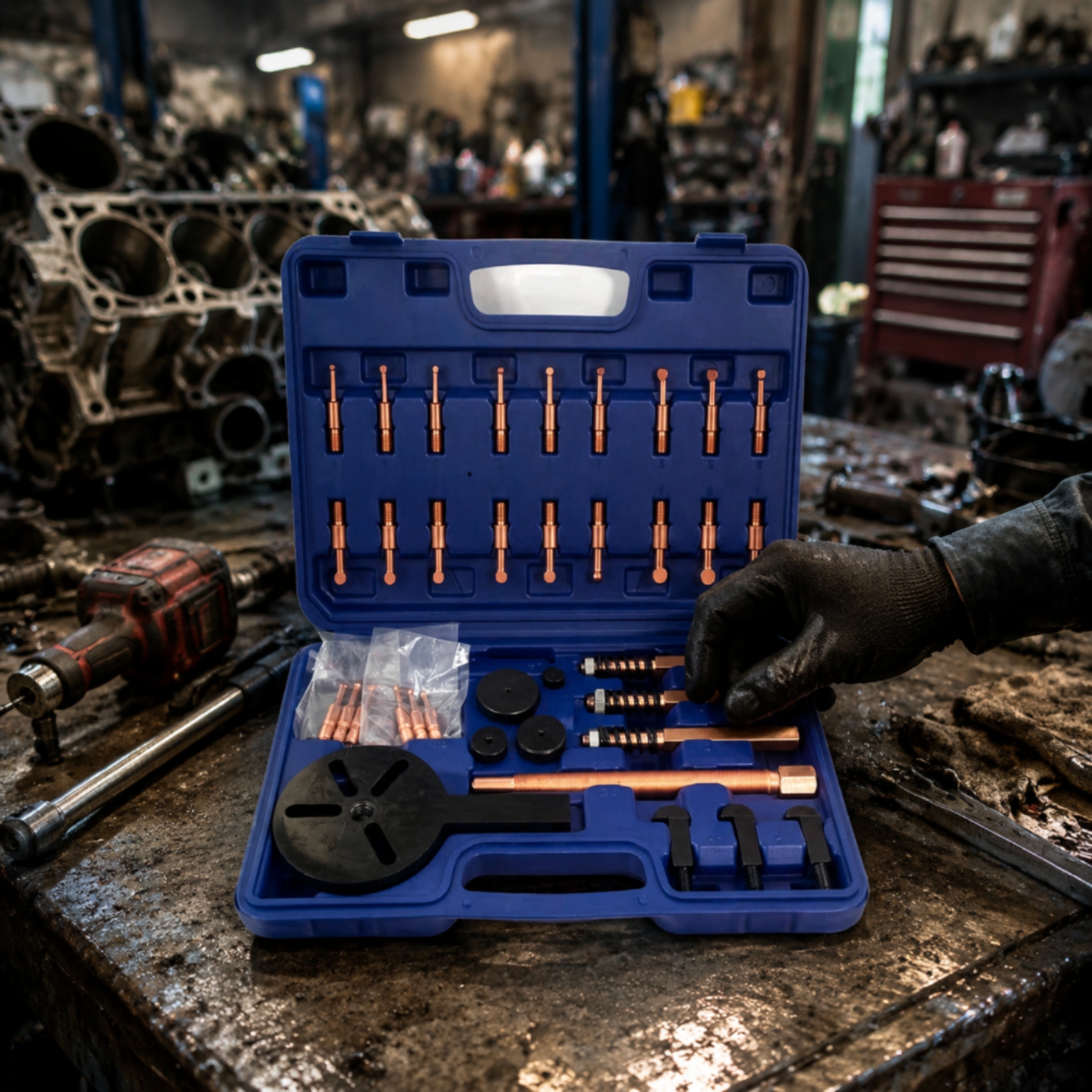 Bearing Puller Kit with Case O - مراجعة Tools For Garage وسعره