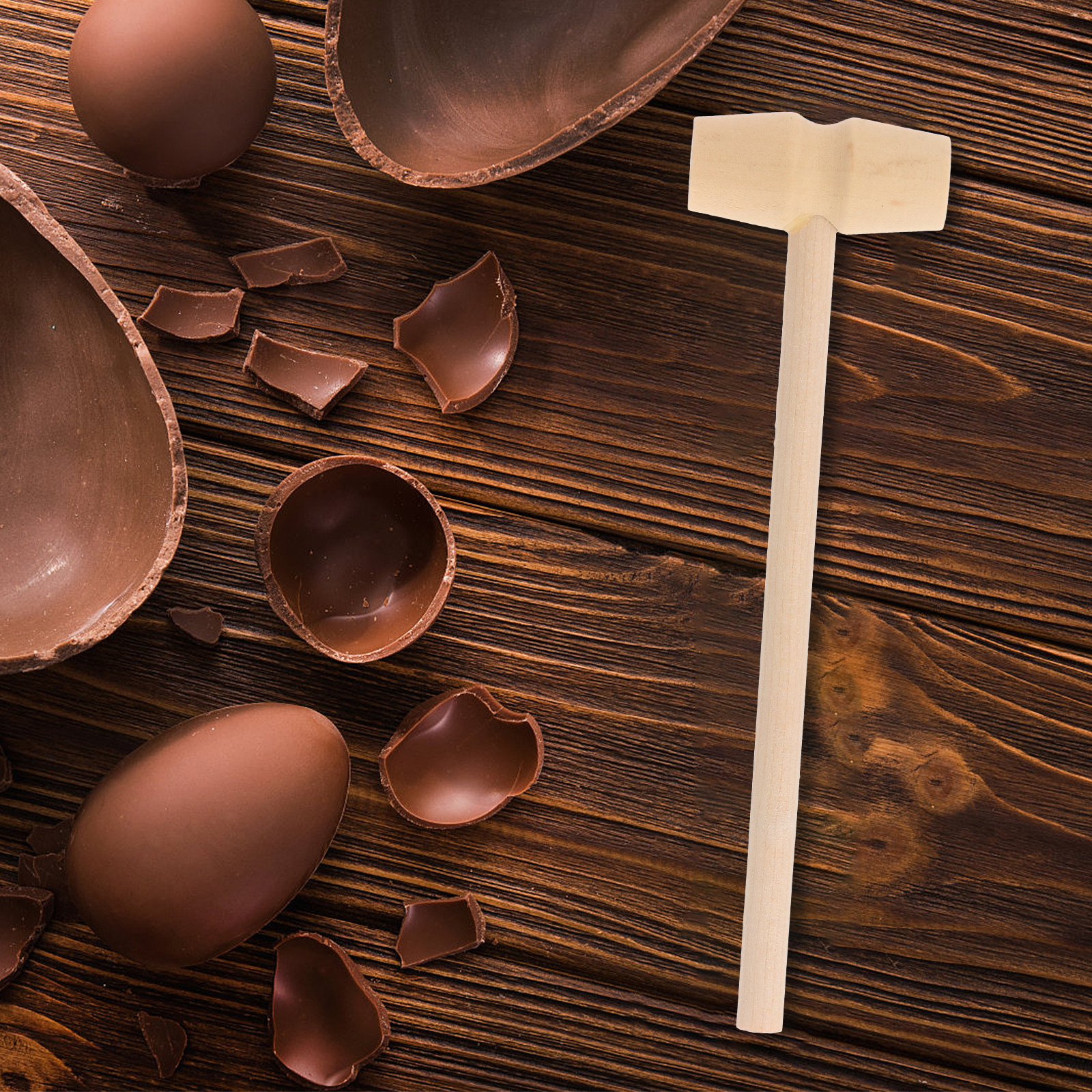 20Pcs Kid Wooden Mini Mallet U - مراجعة Mallet Wood Carving وسعره