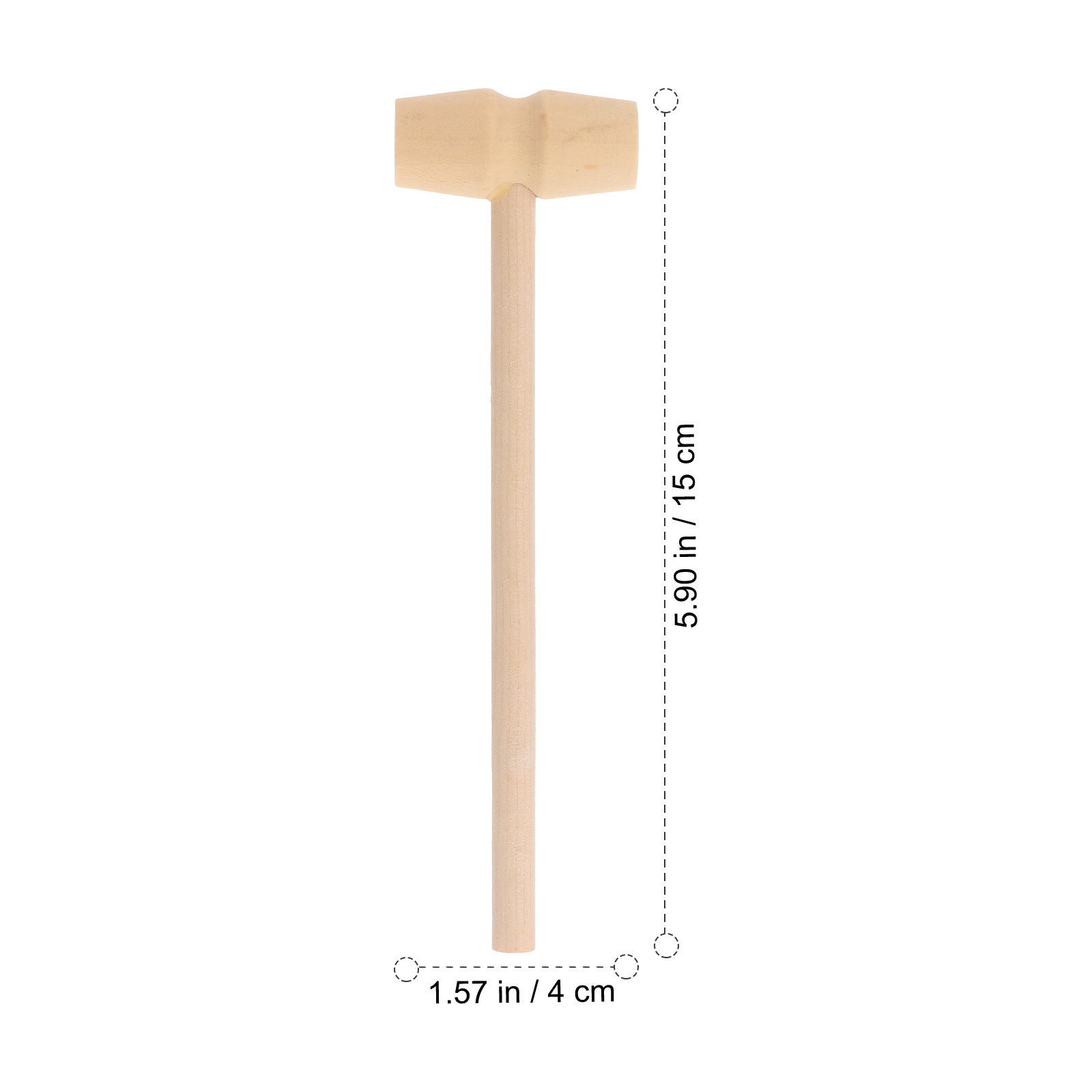 20Pcs Kid Wooden Mini Mallet U - مراجعة Mallet Wood Carving وسعره