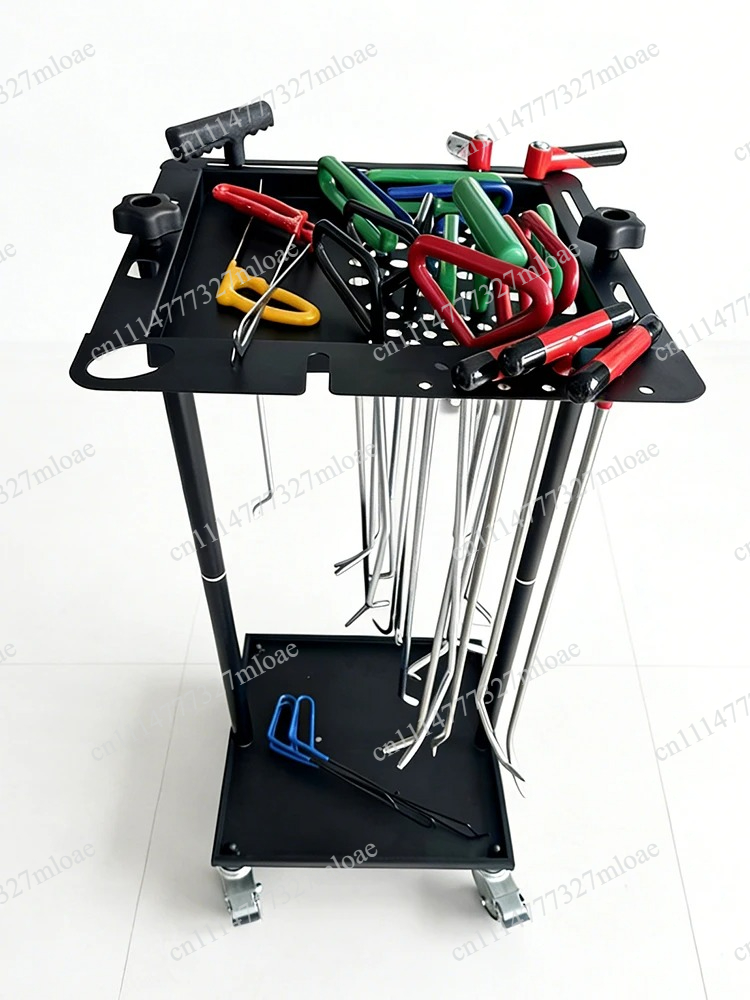 2-Layer Multifunctional Car De - مراجعة Workshop Tools Trolley وسعره