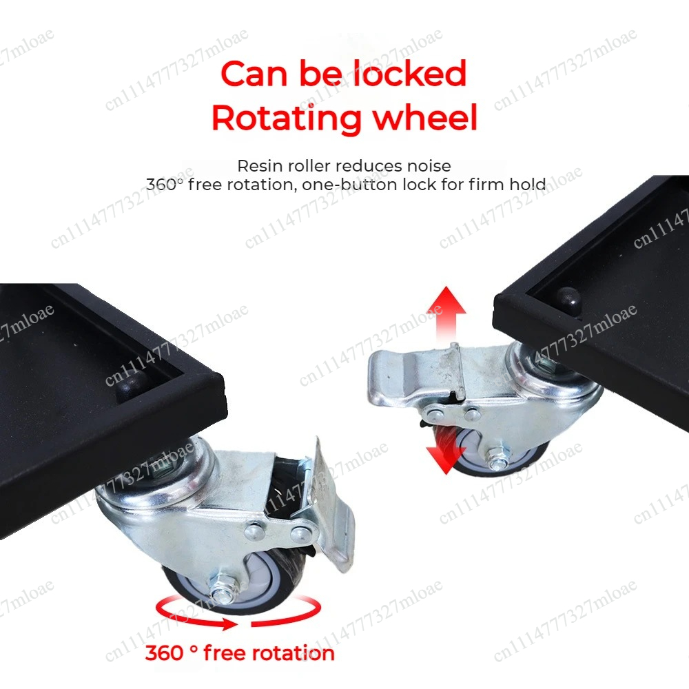 2-Layer Multifunctional Car De - مراجعة Workshop Tools Trolley وسعره