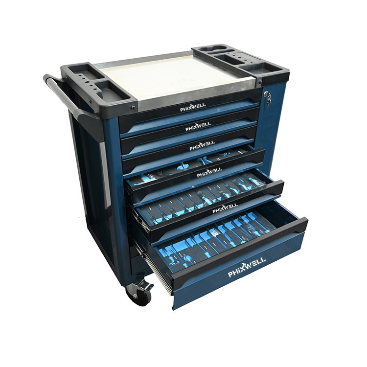 7 Drawer Roller Cabinet 250 Pi - مراجعة Workshop Tools Trolley وسعره