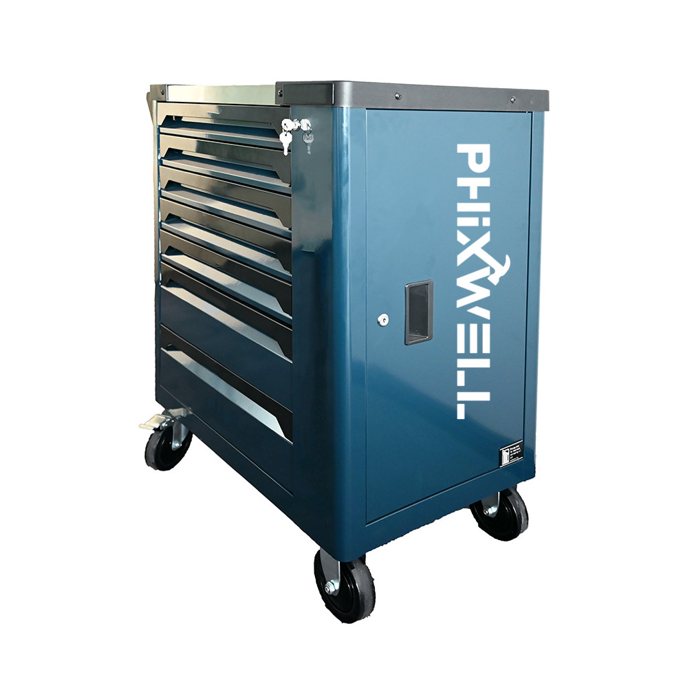 7 Drawer Roller Cabinet 250 Pi - مراجعة Workshop Tools Trolley وسعره