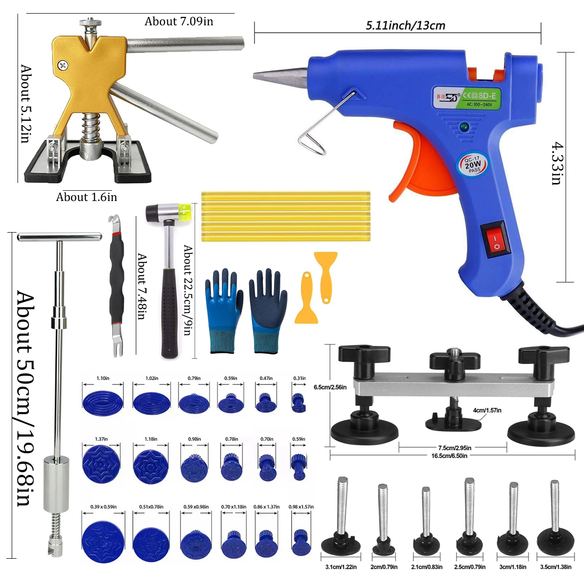 Dent Repair Kit Car Puller Too - مراجعة Special Workshop Tools وسعره