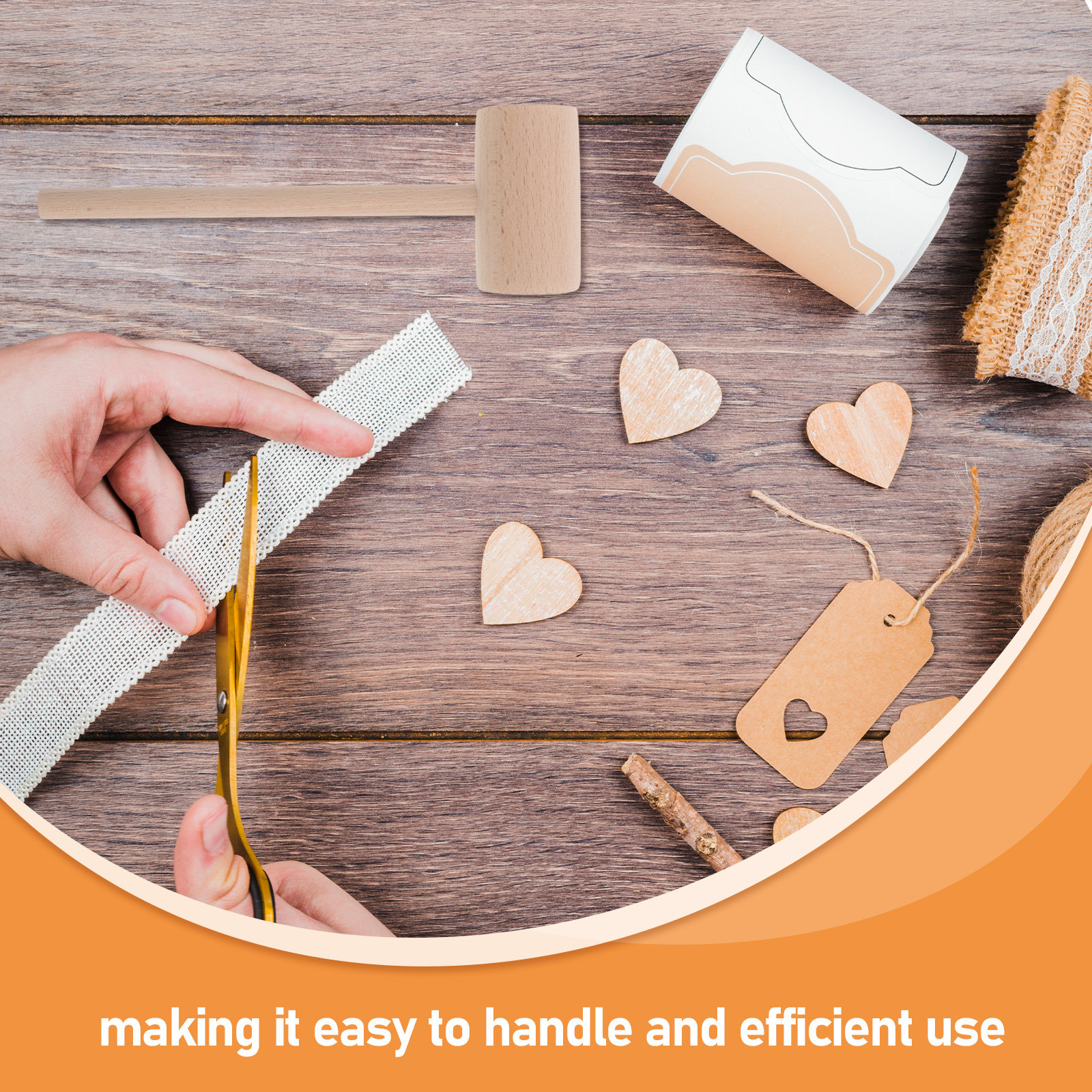Wooden Hammer DIY Crafts Malle - مراجعة Mallet Wood Carving وسعره