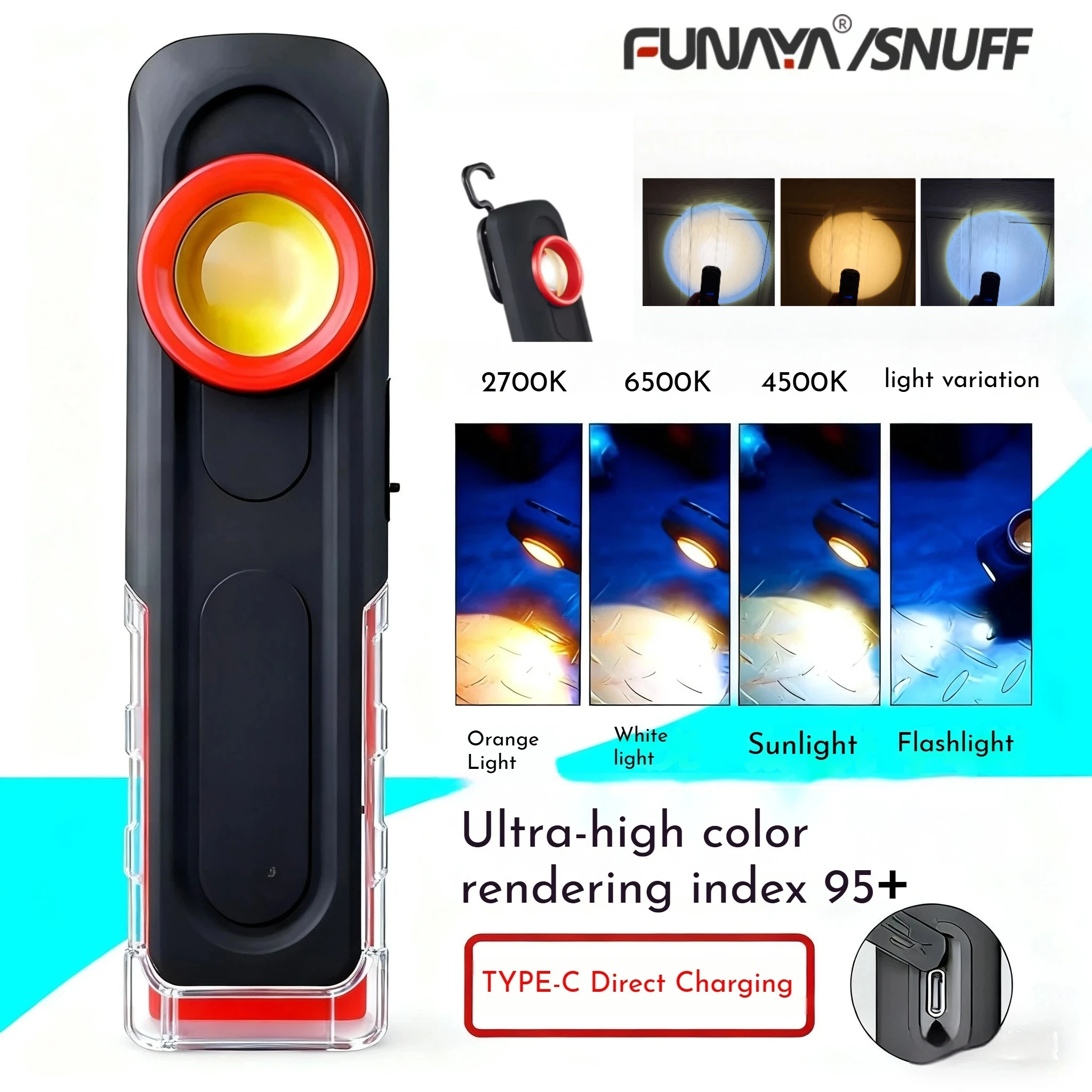 FUNAYA Portable Flashlight Car - مراجعة Tools In Workshop وسعره