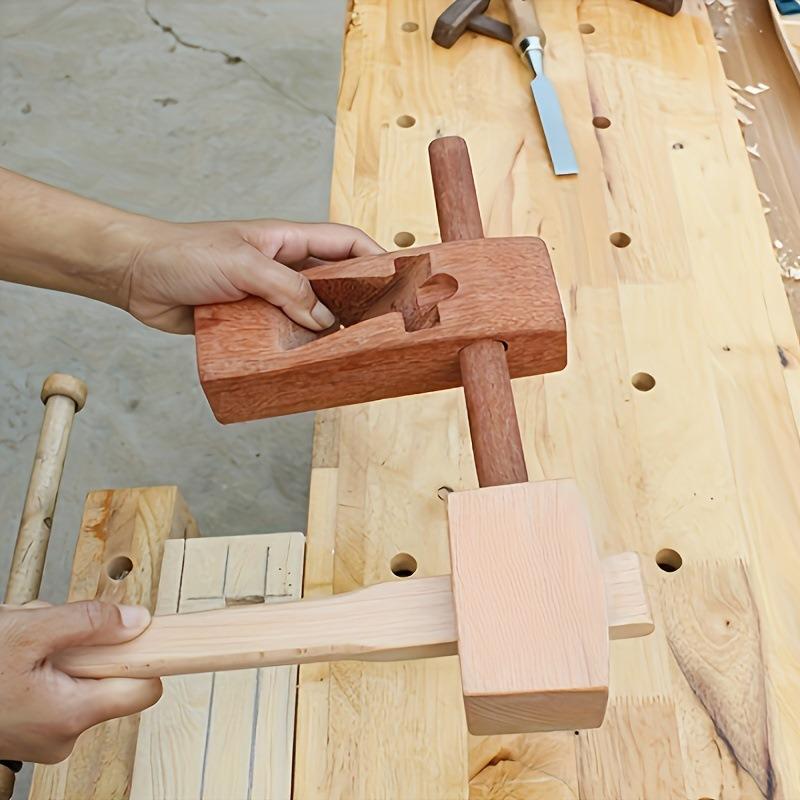 1PC DIY Leather Beech Solid Wo - مراجعة Mallet Wood Carving وسعره
