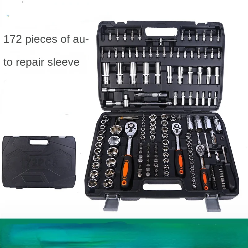 172 pieces of automotive repai - مراجعة Workshop Tools Trolley وسعره