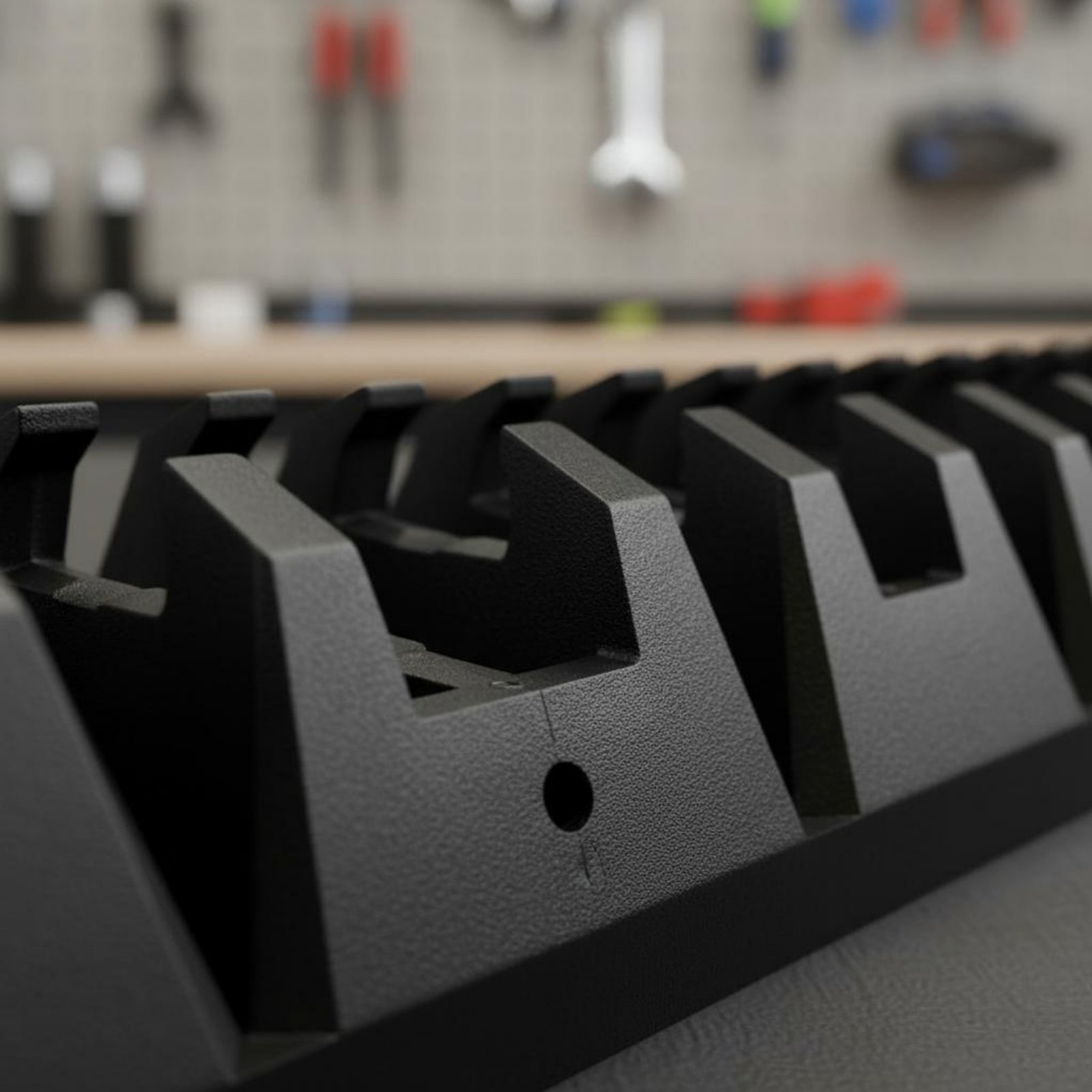 Wrench Storage Rail Includes S - مراجعة Tools For Garage وسعره
