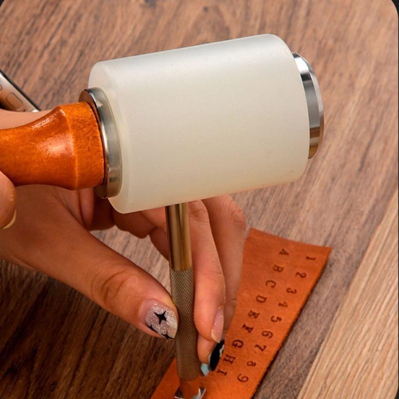 DIY Leather Crafts Mallet Long - مراجعة Mallet Wood Carving وسعره