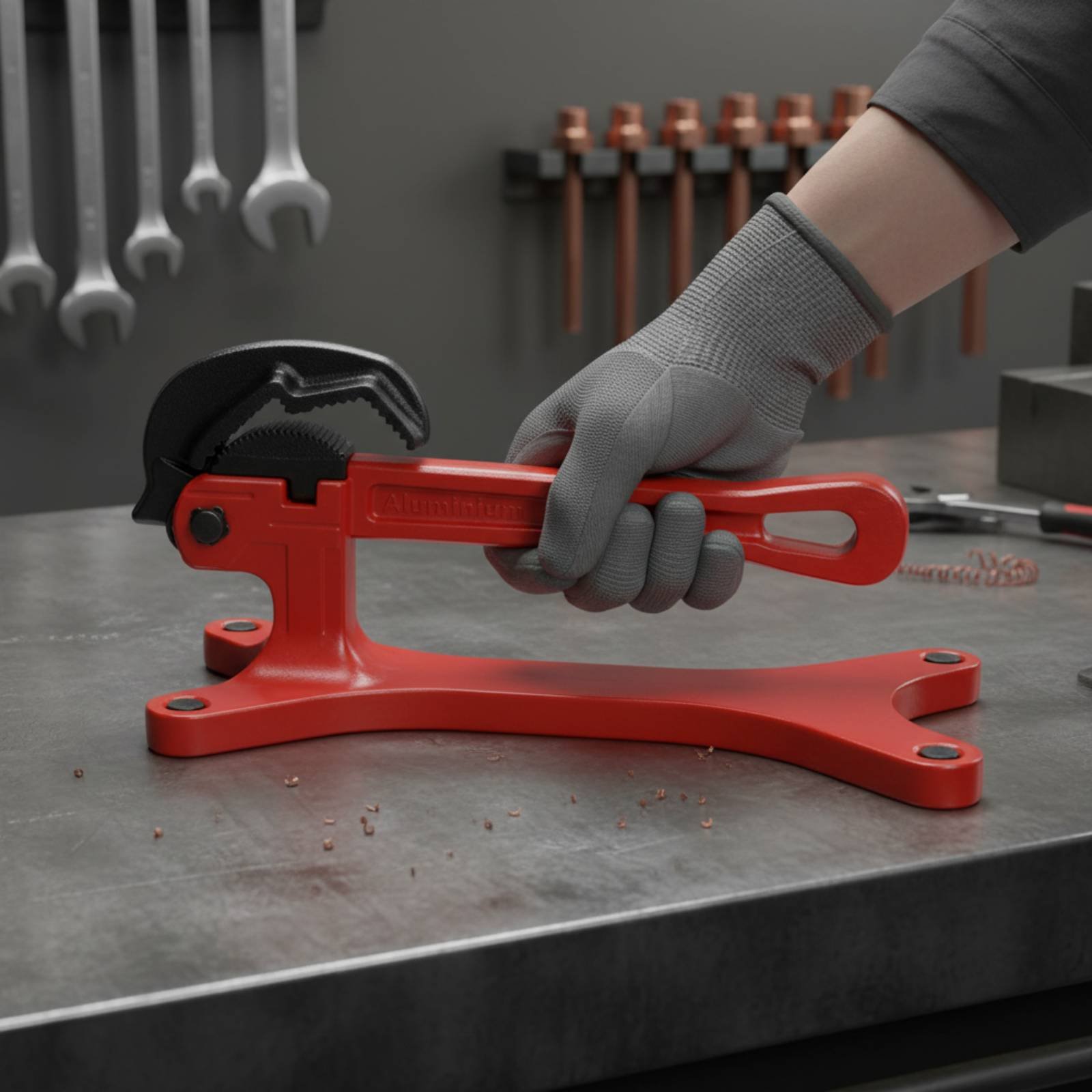 Self-Locking Pipe Wrench Porta - مراجعة Tools In Workshop وسعره