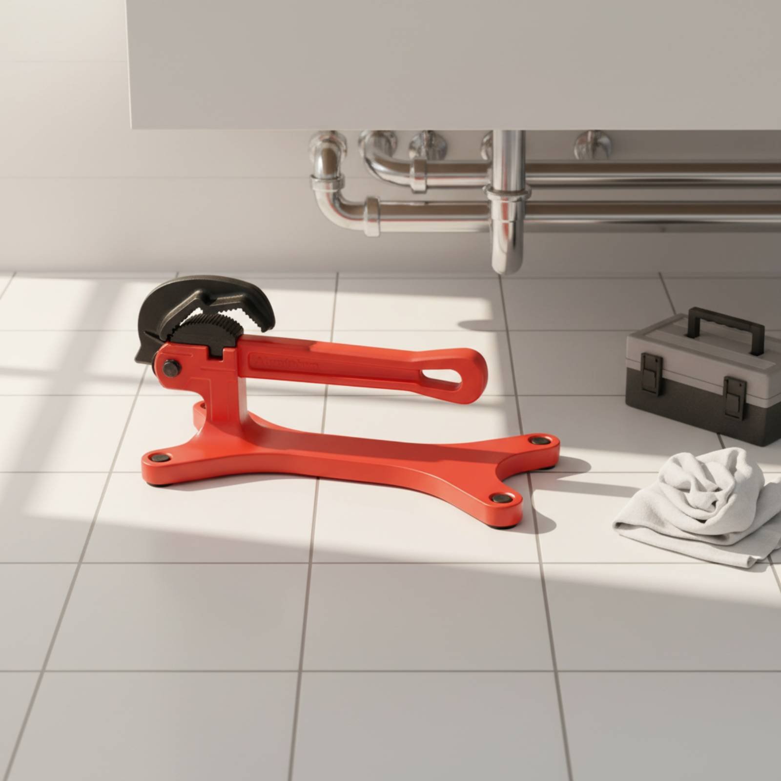 Self-Locking Pipe Wrench Porta - مراجعة Tools In Workshop وسعره