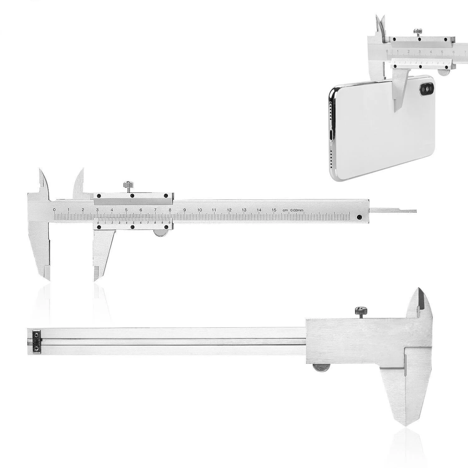 0-150mm Vernier Caliper 0.02mm - مراجعة Workshop Tools In Engineering وسعره
