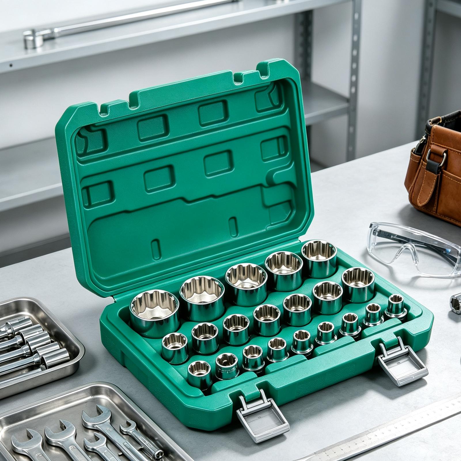 Automotive Socket Set 12 Point - مراجعة Tools For Garage وسعره