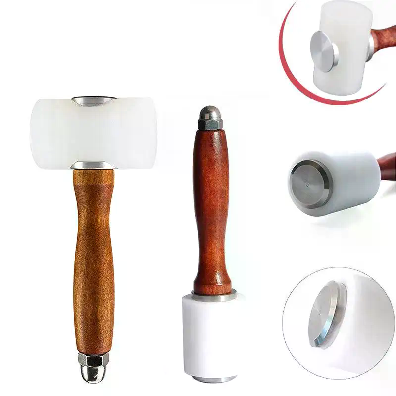 1PC Leather Carving Hammer Lea - مراجعة Mallet Wood Carving وسعره