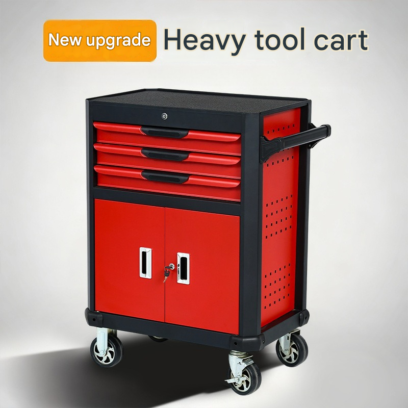 Heavy Duty Multi Drawer Tool T - مراجعة Workshop Tools Trolley وسعره