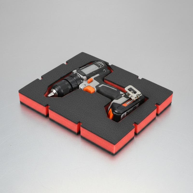 1Pcs Red Black Shockproof Foam - مراجعة Tools In Workshop وسعره