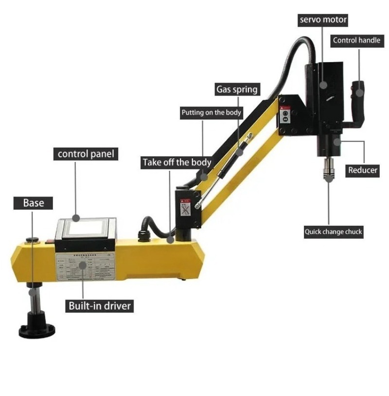 Metal Tapping Machine MR-16 M3 - مراجعة Workshop Tools In Engineering وسعره