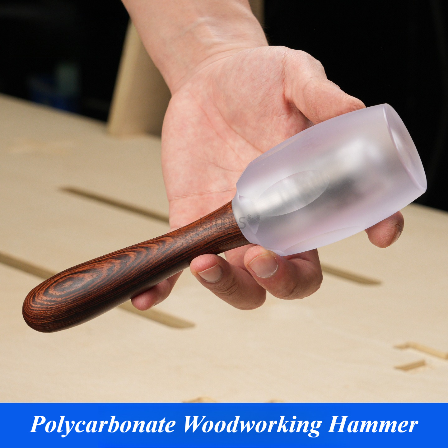 Anti Scratch Polycarbonate Woo - مراجعة Mallet Wood Carving وسعره