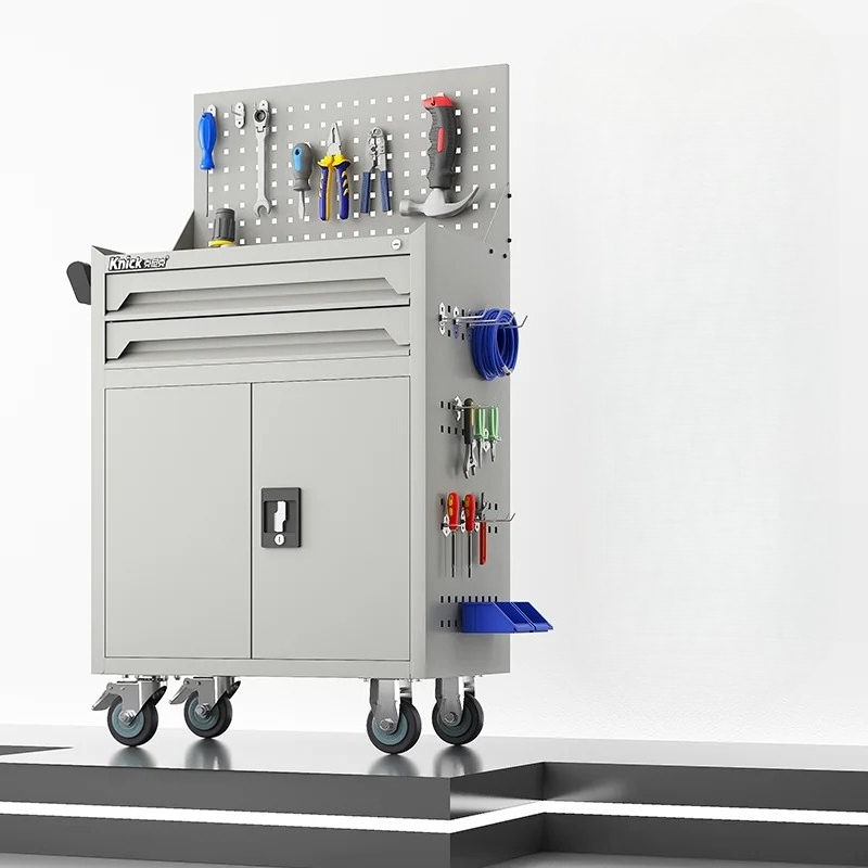 Mobile Tool Cart Cabinet Works - مراجعة Workshop Tools Trolley وسعره