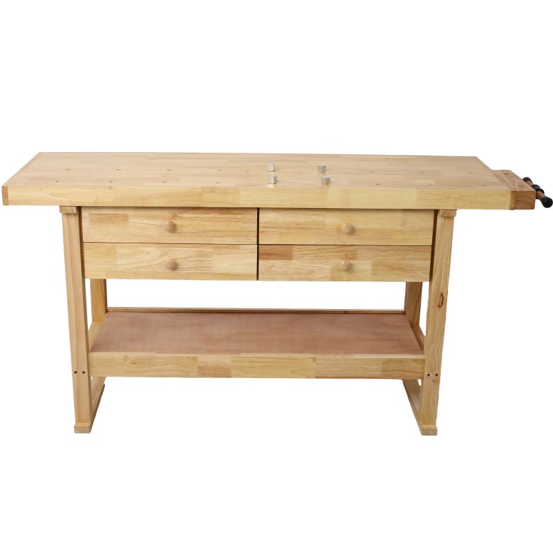 DB 60in steel workbench with 4 - مراجعة Tools Used In Wood Workshop وسعره