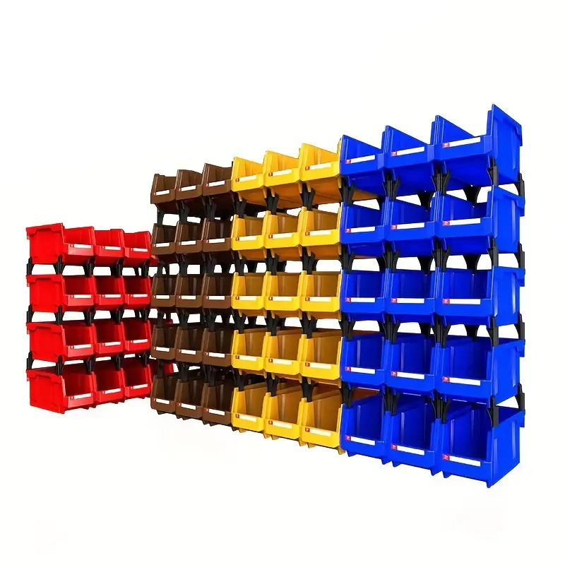 12pcs Stackable Tool Storage B - مراجعة Workshop Tools Classification وسعره