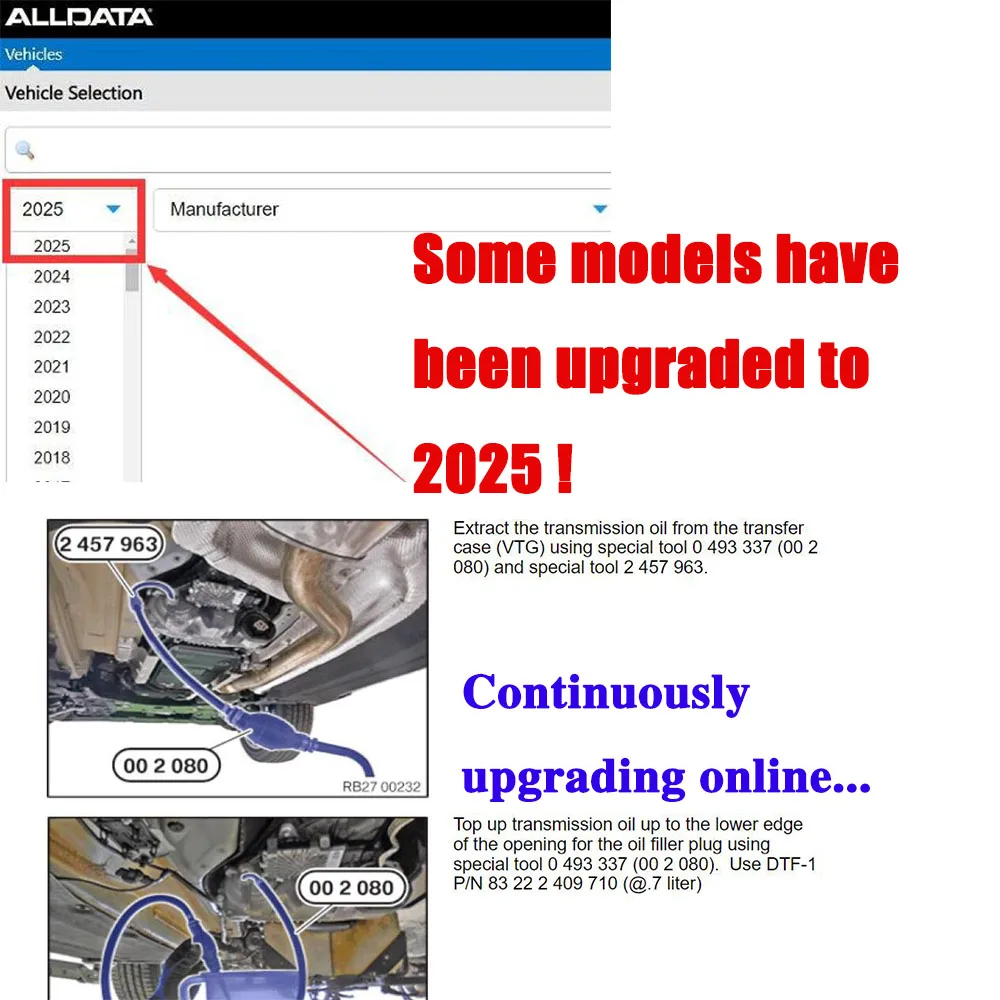 2027 Alldata CAR Data Newest O - مراجعة Special Workshop Tools وسعره